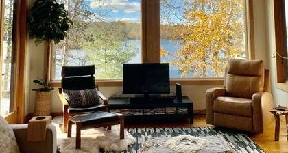 Luxuriöses Wohnen am See mit Sauna; Ski / Golf / Bike / Wandern & Kajak