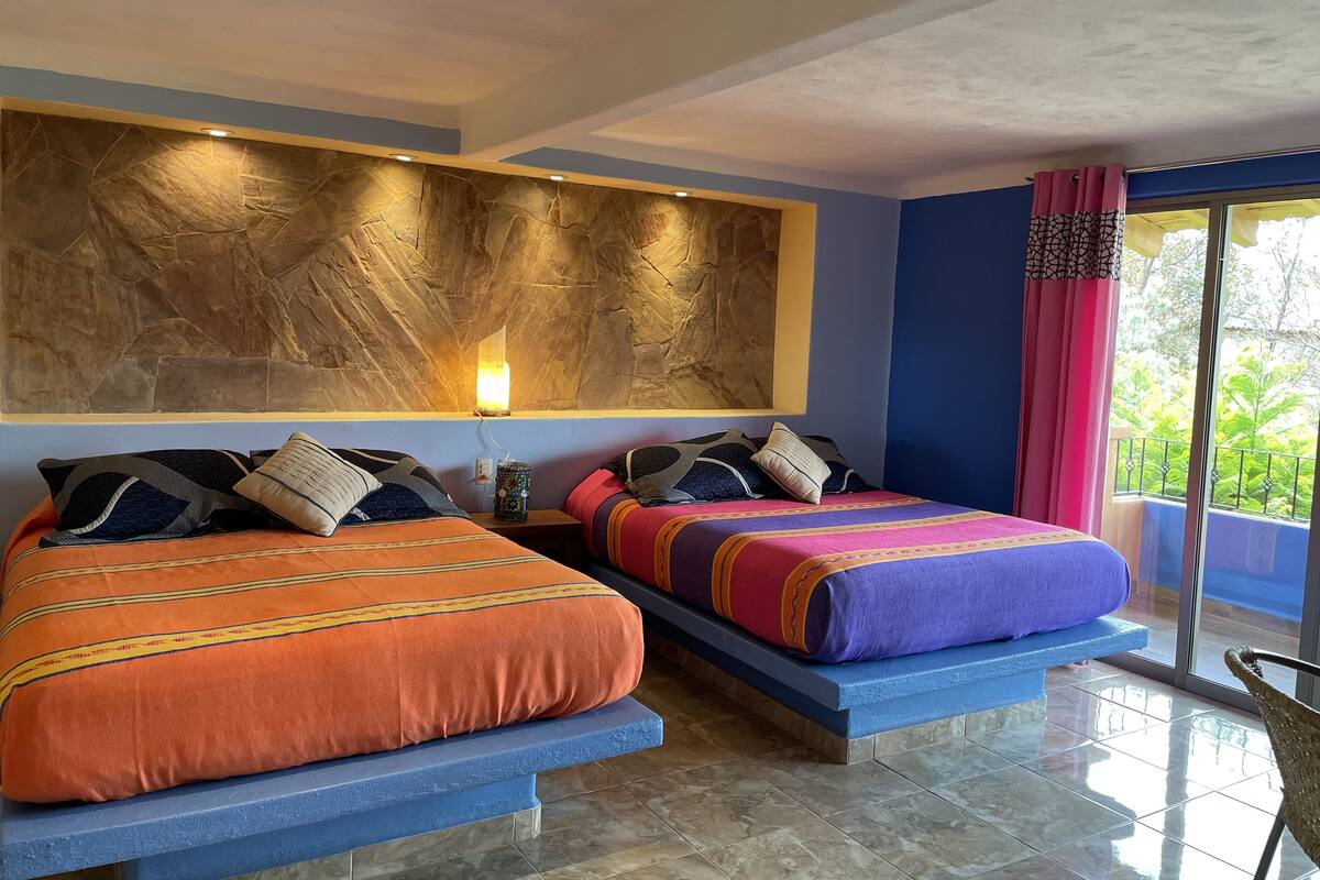 Superior Quadruple Room | In-room safe, desk, blackout curtains, iron/ironing board