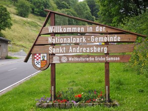 Property grounds - Apartment Harzgrün 2 - beautiful, quiet and right in the middle - (St. Andreasberg)