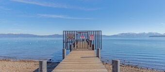 Tranquil west shore retreat. Tahoe Pines HOA pier and beach. Pet OK!