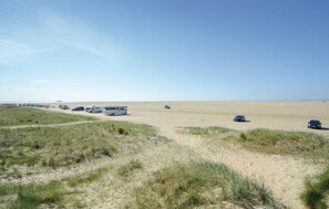 Tæt på stranden