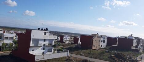 Blick von der Unterkunft