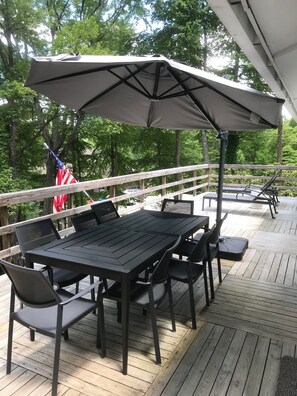 Opções para refeição ao ar livre