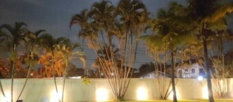 Casa Evento-Temporada, 4 suites, pisc/chur, ar-cond-Praia Pernambuco-Mar Casado