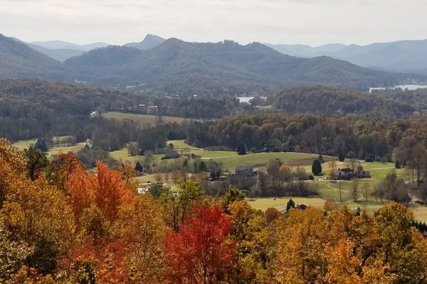 Back Porch Early Autumn View