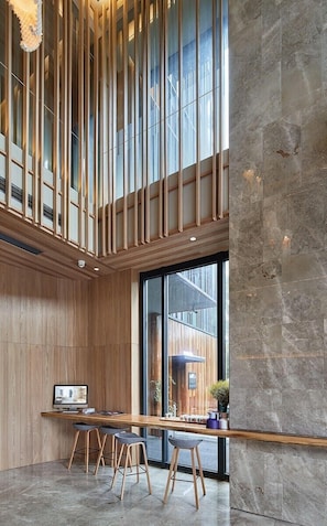 Entrée de l’hébergement