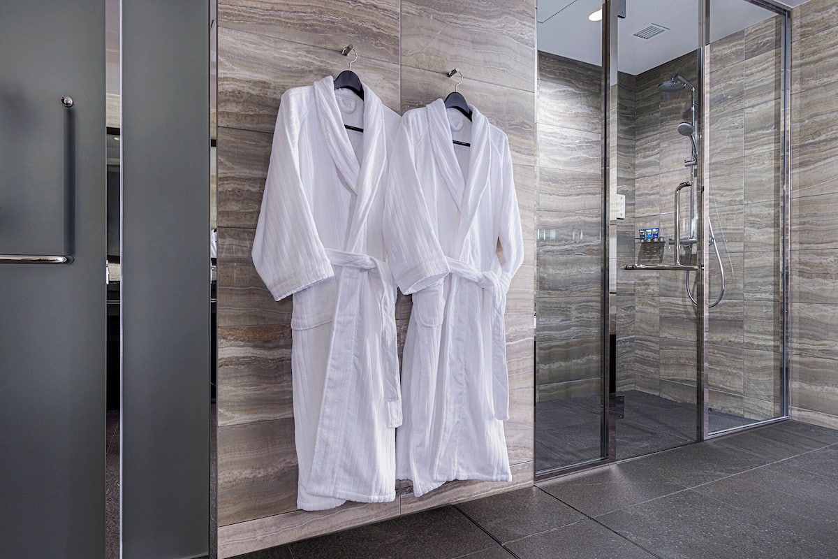 Down duvets, in-room safe, desk, laptop workspace