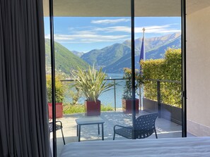 Chambre Premium, vue lac | Balcon