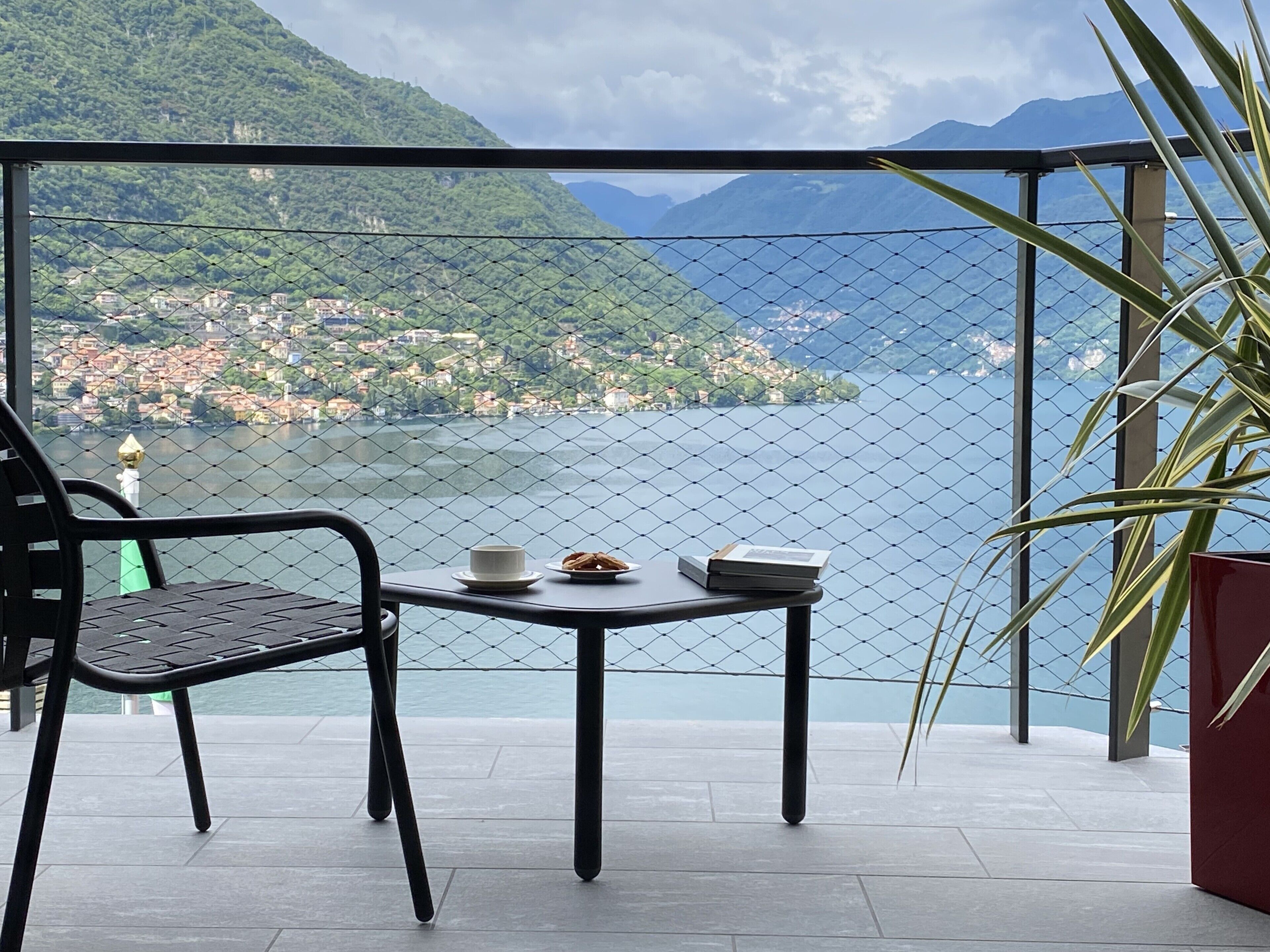 Doppia Deluxe, vista lago | Balcone