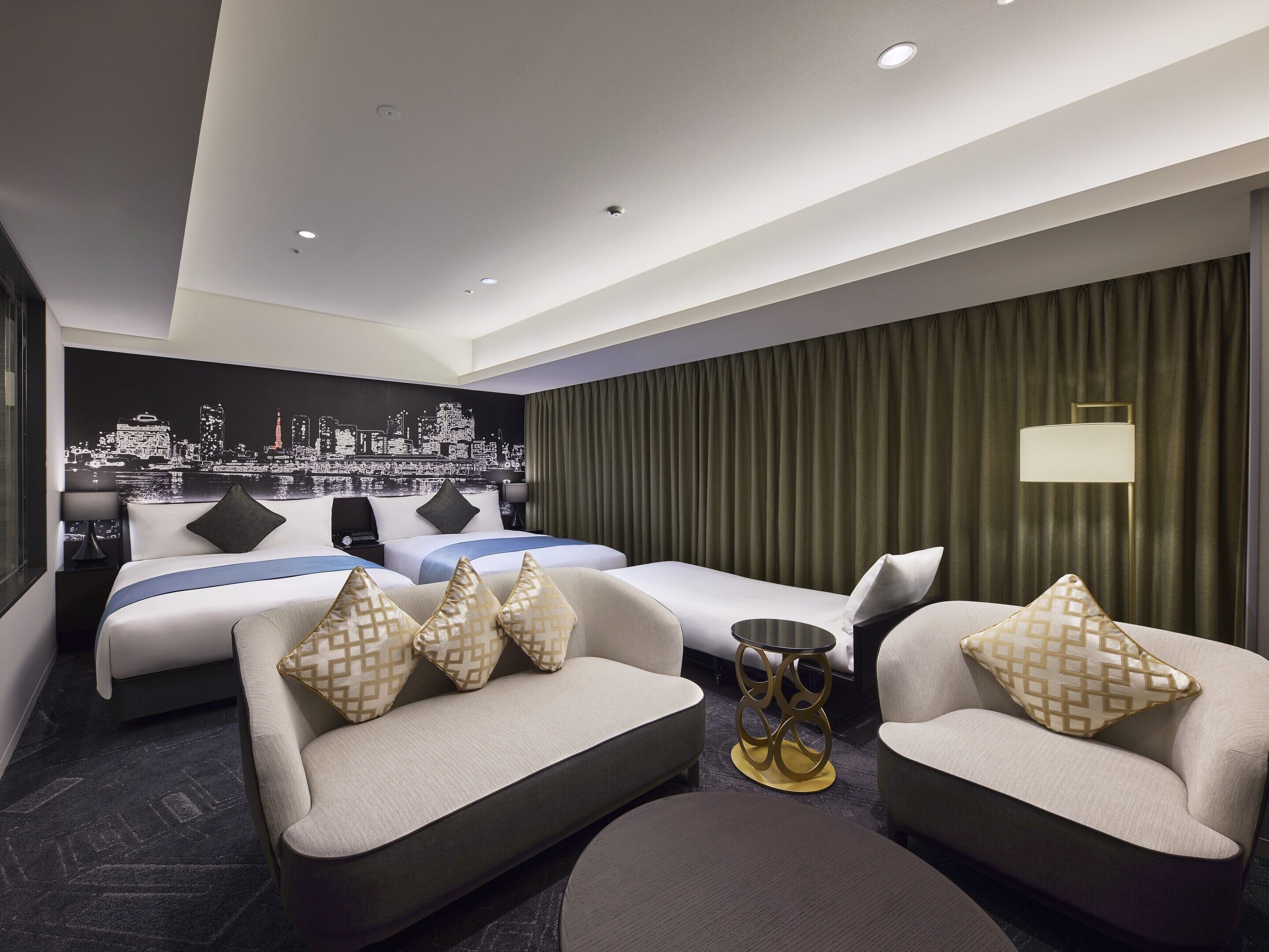 executive twin room, non smoking, river view | 1 bedroom, down duvets, minibar, in-room safe