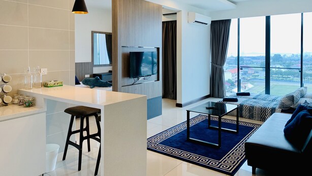 Unclassified image, 1 of 75, button - D'wharf Residence PD Waterfront Balcony View by AirPlan (Port Dickson)