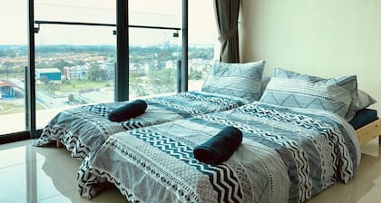 D'wharf Residence PD Waterfront Balcony View by AirPlan