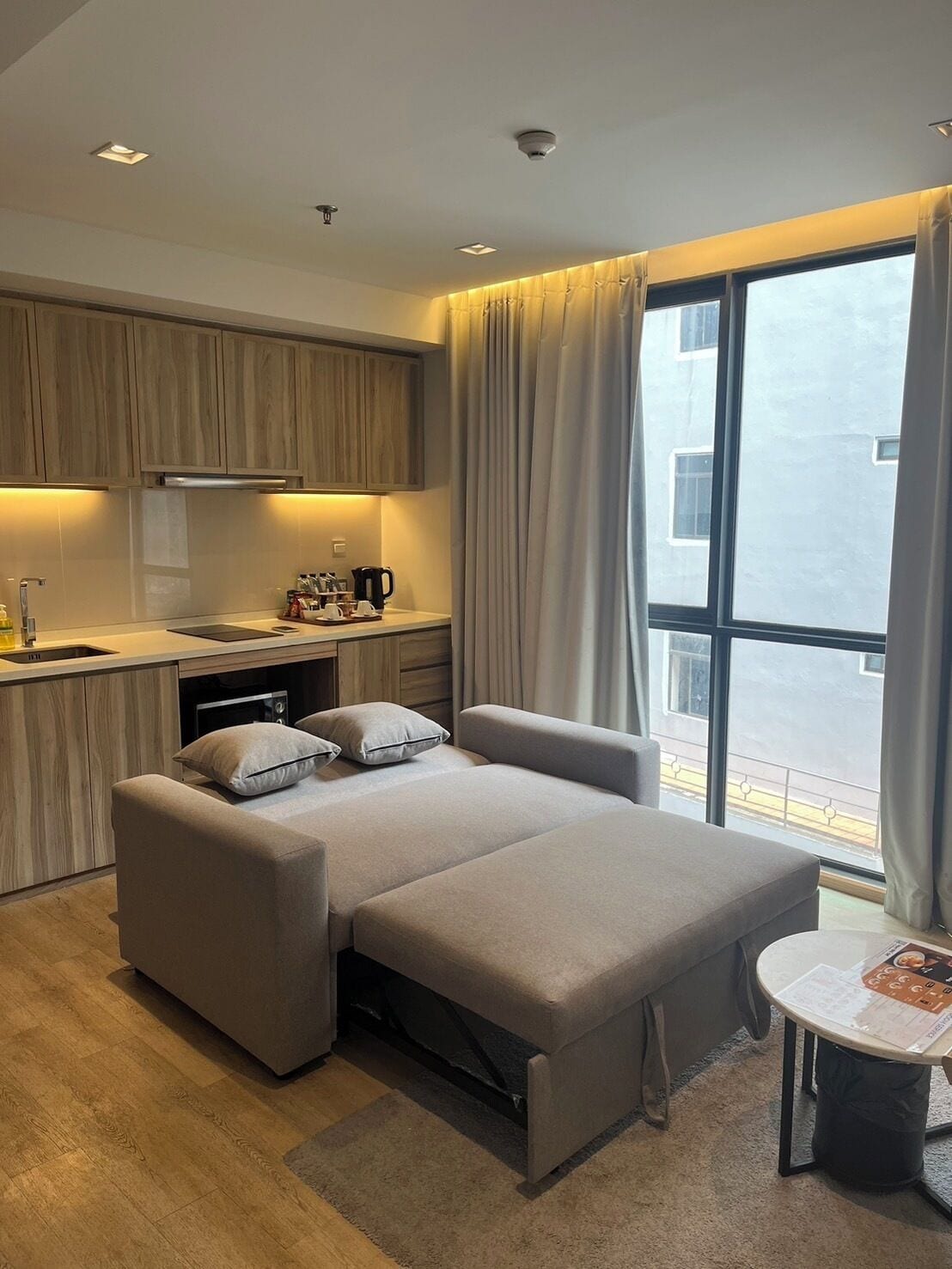 2 bedroom suite | private kitchenette | mini-fridge, dishwasher, electric kettle