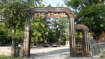 Entrada de la propiedad