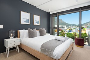 Departamento Grand | 2 habitaciones, ropa de cama de alta calidad y escritorio 