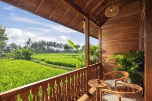 One Bedroom Wooden Private Pool Villa | Terrace/patio - The Kalyana Ubud Resort (Ubud)