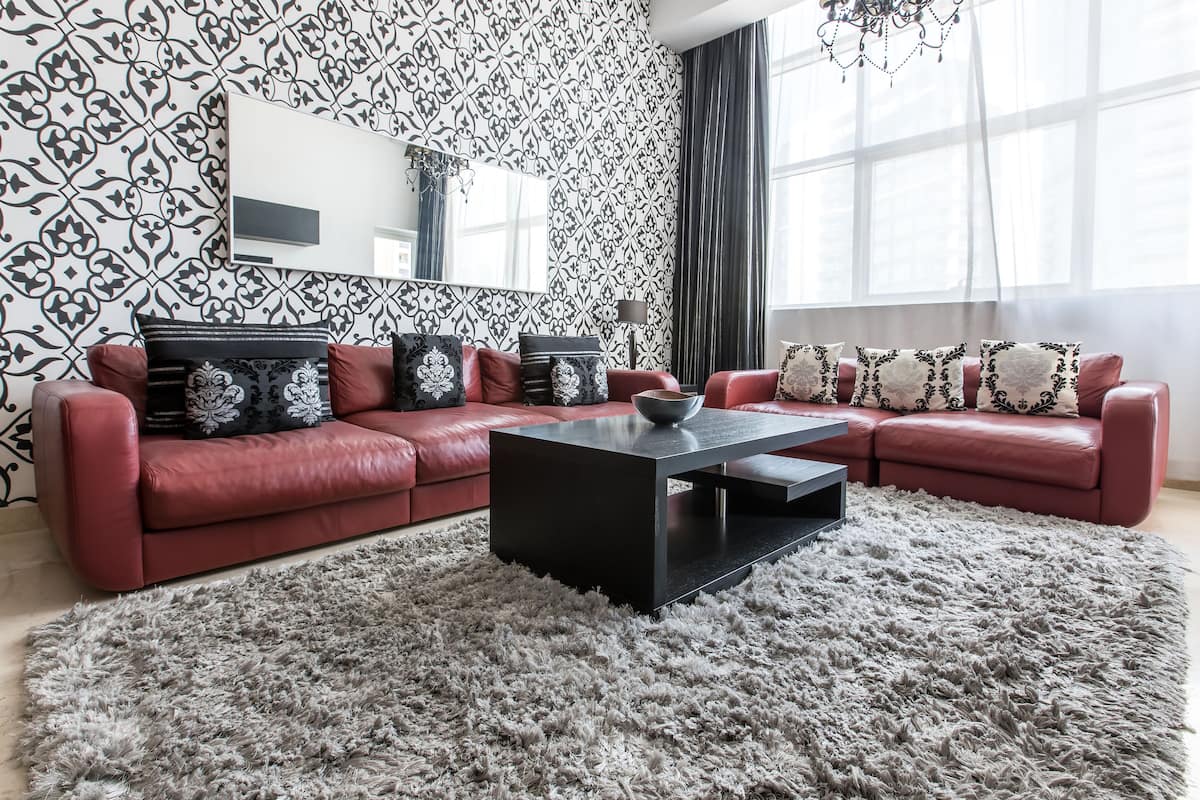 Deluxe Apartment, 3 Bedrooms | Living area | LED TV, pay movies