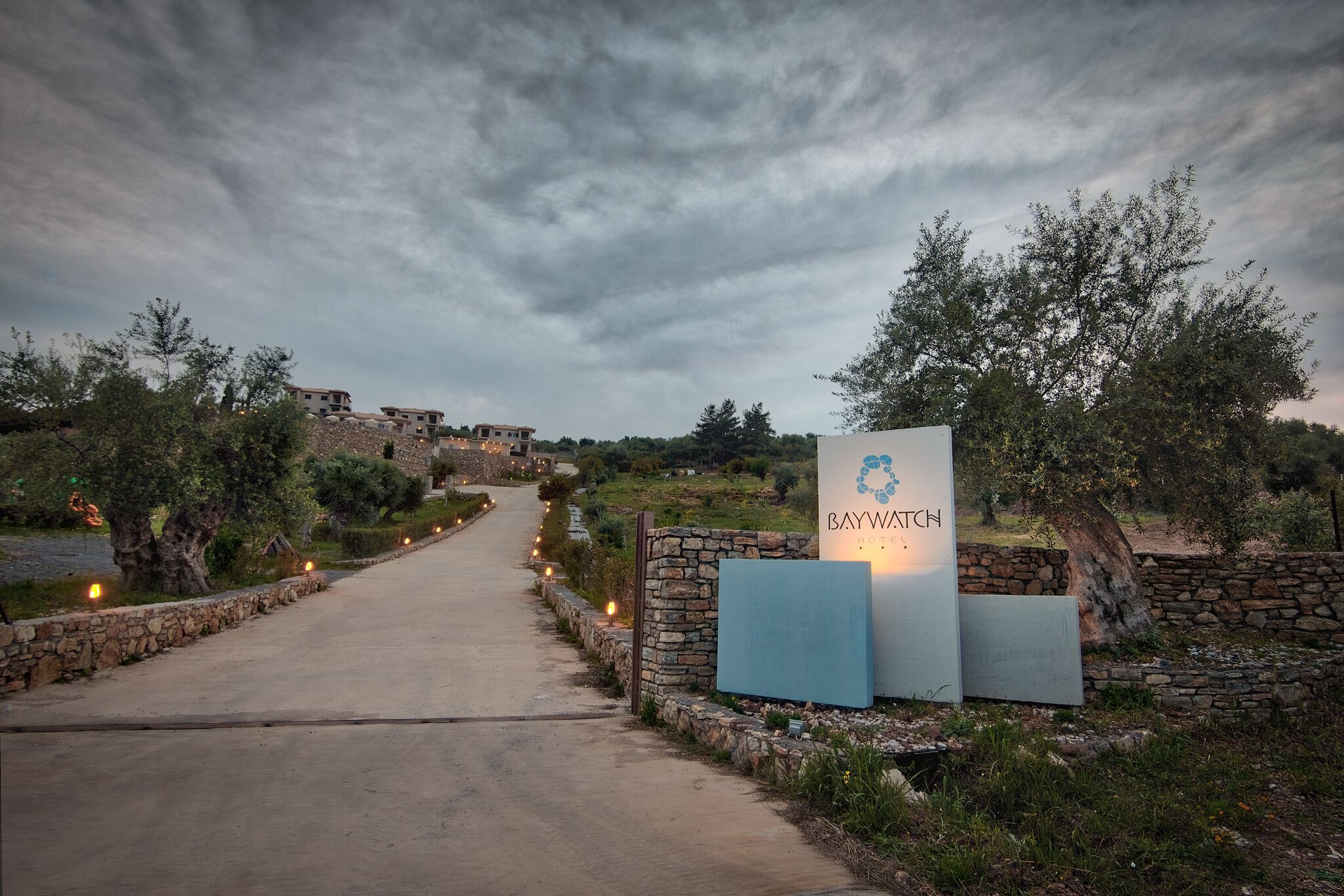 Entrada da propriedade