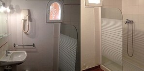 Studio (Garden) | Bad | Dusj og håndklær