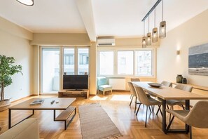 Apartment, 2 Bedrooms | Living area | Flat-screen TV
