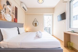 アパ ートメント 2 ベッドルーム | アイロン / アイロン台、ベビーベッド (無料)、WiFi (無料)、ベッドシーツ