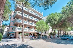 Façade de l’hébergement