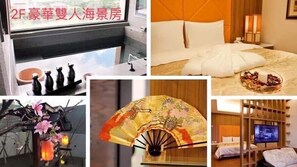 Deluxe Double Room, 1 Queen Bed, Ocean View