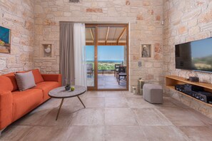 Superior Suite, Sea View | View from room - Mint Retreat Suites (Kassandra)