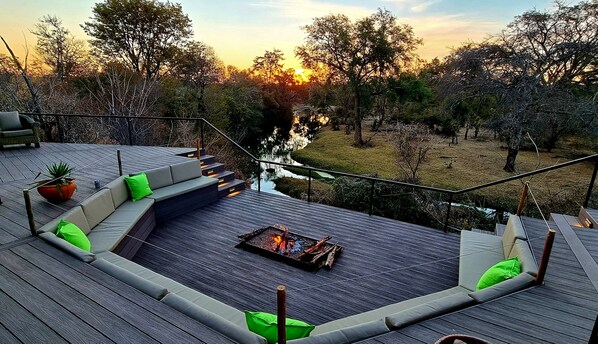 Luxury Tent | Terrace/patio - The Wallow Lodge (Victoria Falls)