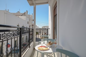 Comfort-Apartment, 1 Schlafzimmer | Blick vom Balkon