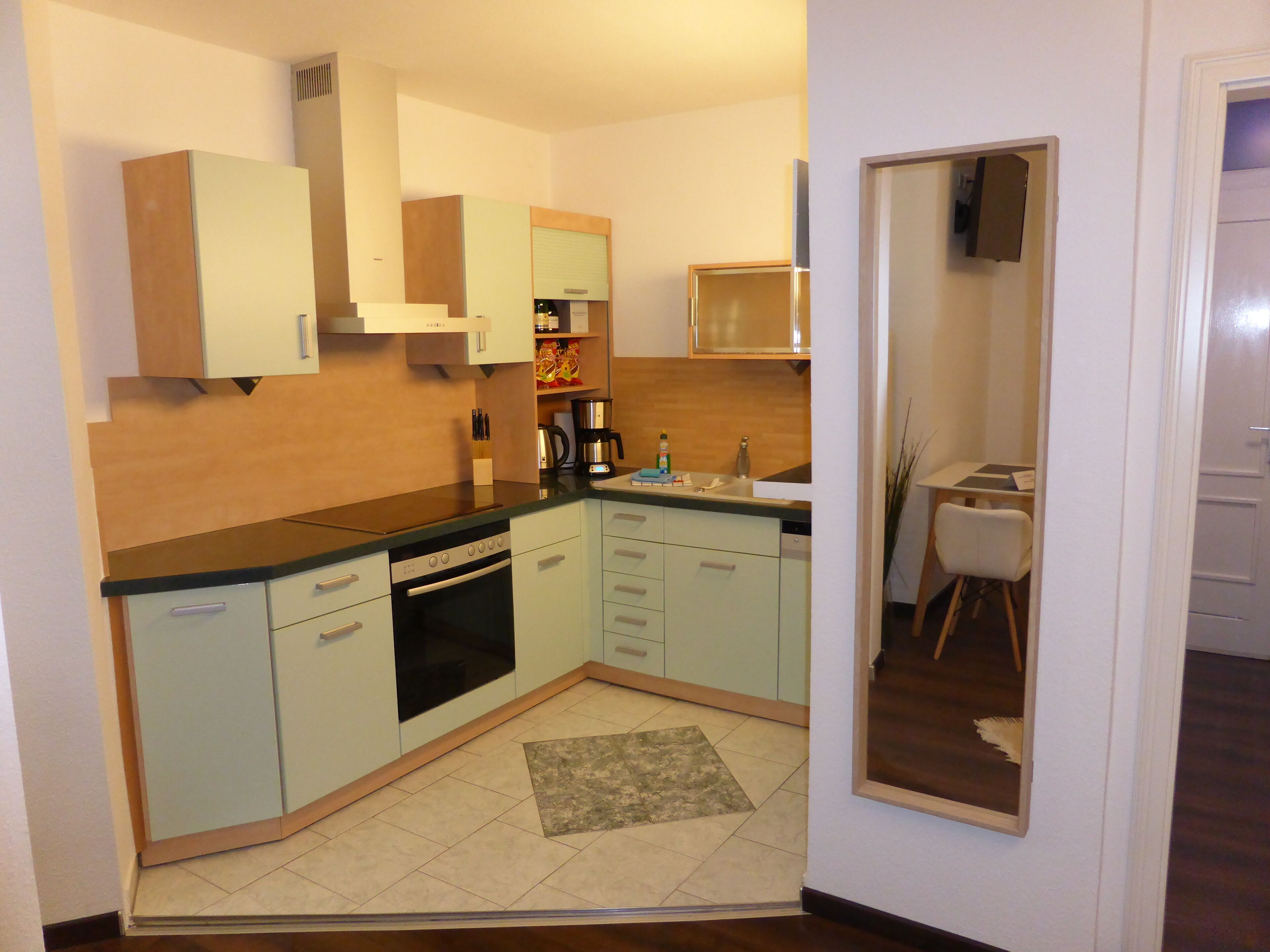 公寓, 2 間臥室 (incl. Cleaning Fee) | 私人廚房 | 大型冰箱、微波爐、烤箱、爐台