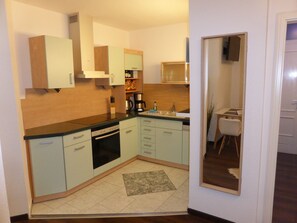 公寓, 2 間臥室 (incl. Cleaning Fee) | 私人廚房 | 大型冰箱、微波爐、烤箱、爐台