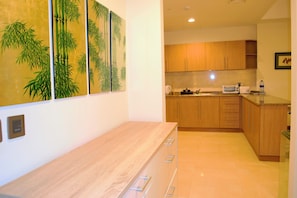 Interior entrance