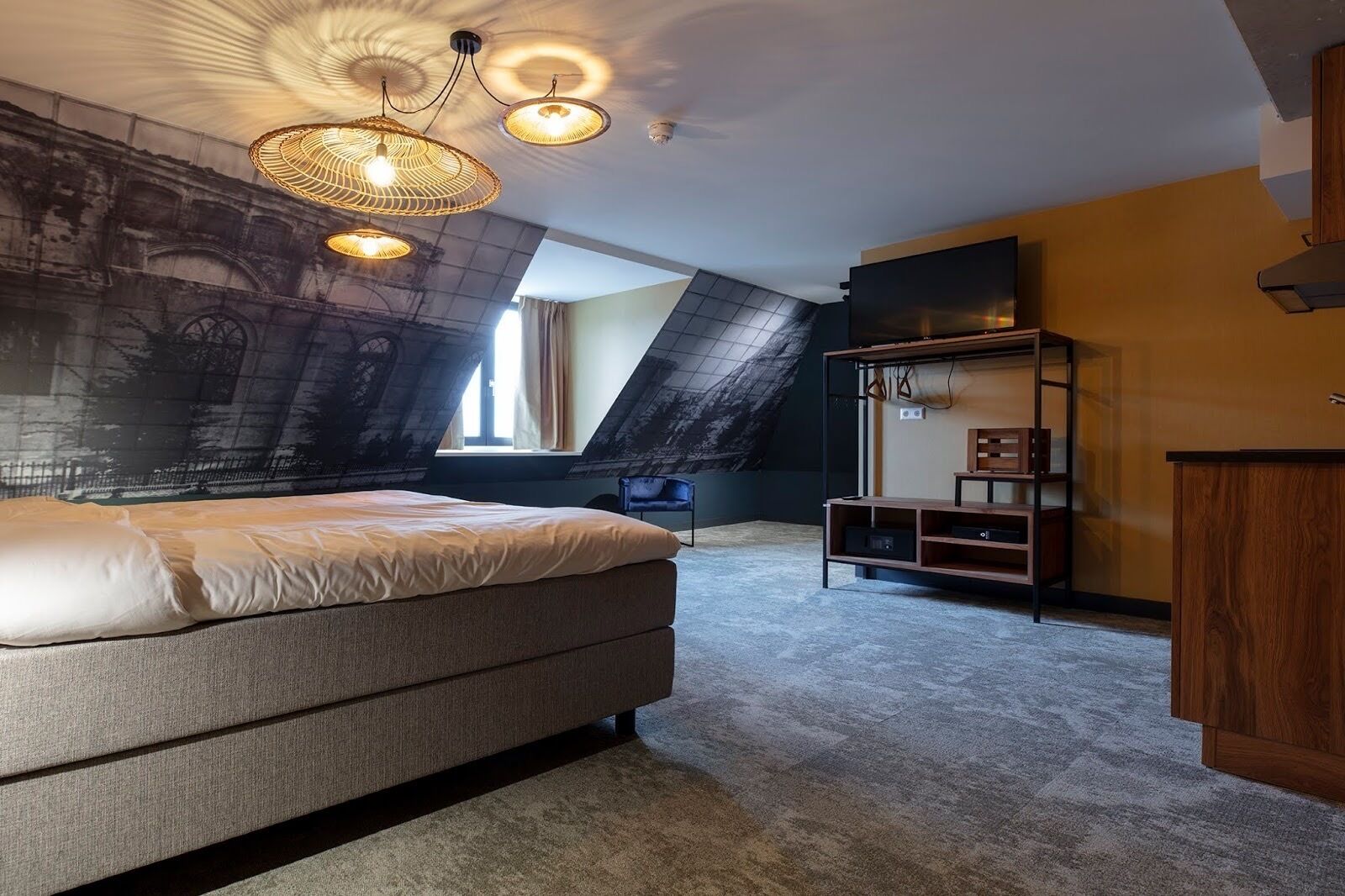 Family Quadruple Room, Kitchen | View from room