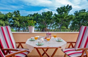 Apartment, 1 Bedroom, Sea View | Balcony view - Apartments Emi (Split)