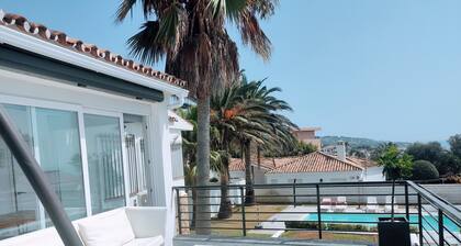 Detached villa private pool and sea views