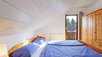 Casa, 4 habitaciones, sauna | 4 habitaciones, decoración personalizada y muebles diferentes