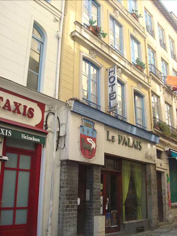 Façade de l’hébergement