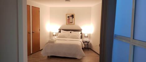 Premium bedding, individually decorated, individually furnished