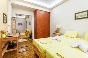Apartment, 2 Bedrooms, City View | 2 bedrooms, iron/ironing board, free WiFi, bed sheets - Zografou Hidden Gem - Athens Charming Home (Zografos)