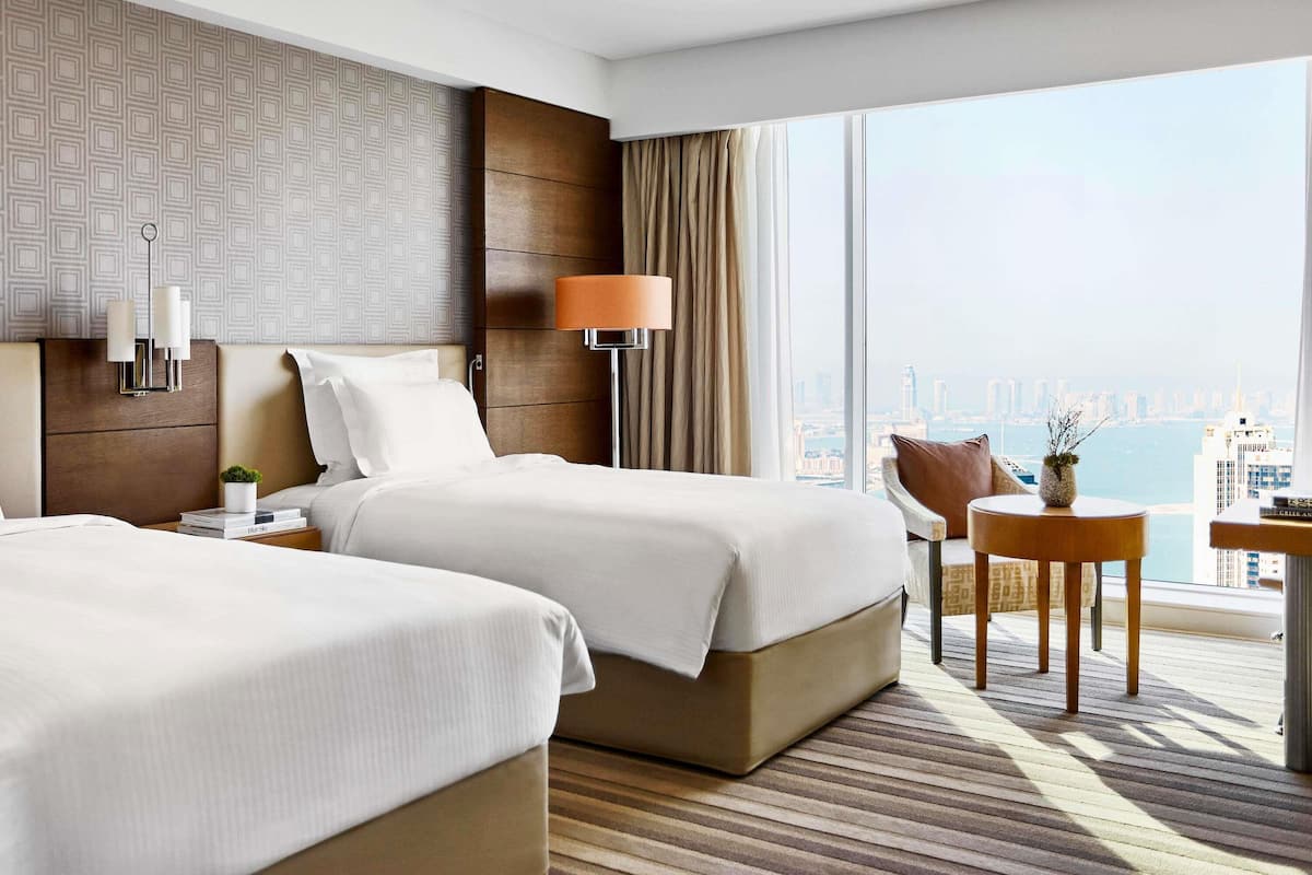 1 dormitori, roba de llit hipoal·lergògena i minibar