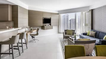 Huoneisto, 3 makuuhuonetta, keittiö | 1 makuuhuone, allergiatestatut vuodevaatteet, minibaari