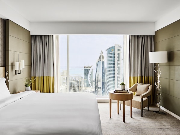 1 habitación, ropa de cama hipoalergénica y minibar