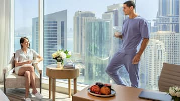 公寓, 3 间卧室, 厨房 | 防过敏的被褥、迷你吧、客房内保险箱、办公桌