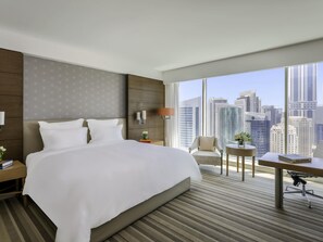 1 bedroom, hypo-allergenic bedding, minibar, in-room safe