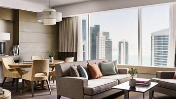 Suite Exécutive, 1 trÚs grand lit, accÚs au salon club