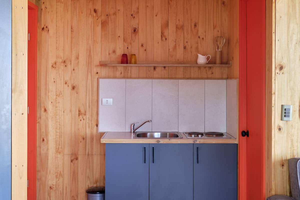 Panoramic Studio Suite | Private kitchen | Cookware/dishes/utensils