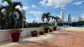 Overnattingsstedets uteområder