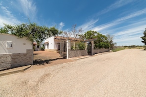 Fassade der Unterkunft