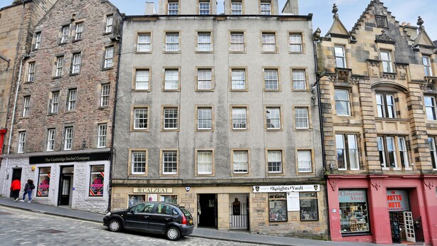 Front of property - West Bow overlooking the Grassmarket (Edinburgh)